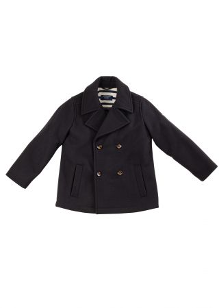 SULIAC Enfant Caban en drap de laine  Saint james