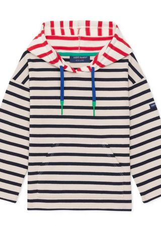 DRAGEY ENFANT Marinière à capuche Saint james