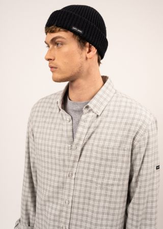 MEWEN Chemise manches mongues en flanelle Saint James