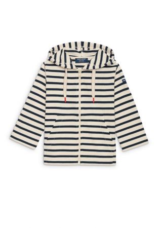 COLLEVILLE Sweat zippé à capuche Saint James