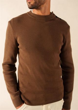 MATELOT Version COTON Pull marin|Saint James