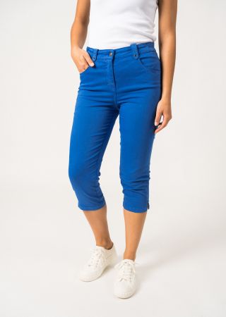 ELODIE Pantacourt en gabardine coupe confort SAINT JAMES
