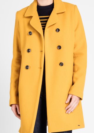 STE SOLÈNE Manteau NOIR en taille 44 St James