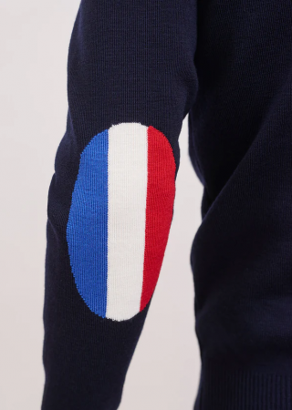 MONDIOVISION Pull coudiére drapeau Français |Saint James