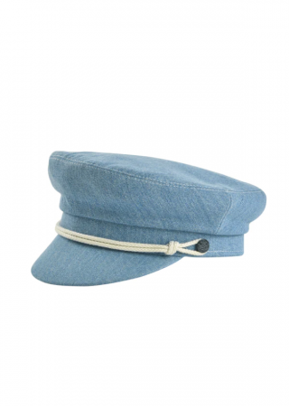 Casquette de Marin SAINT JAMES en denim de coton