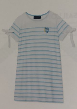 ANAIS Robe en coton rayé Saint James