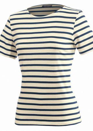 ETRILLE II tee shirt marinière manches courtes femme Saint James