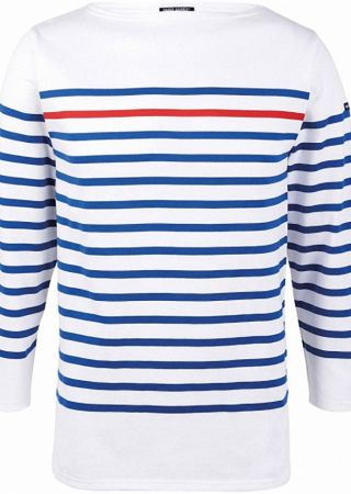 NAVAL II RAYE ROUGE marinière  Saint James