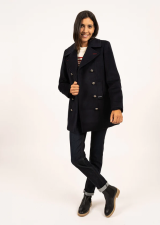 Caban femme col tailleur ST BRIAC III Saint James