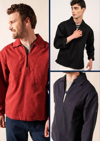 NEMO II Vareuse autenthique  -toile canevas – Homme – Saint James | Le Matelot
