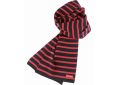 Navy / Rouge pompon