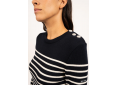 Pull Marée Navy/Écume