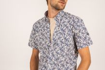 DAVIN MC Chemise homme en popeline Saint James