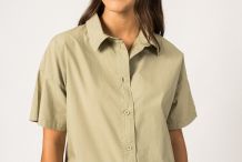 CORALIE Robe chemise en  toile légère SAINT JAMES