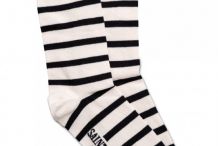 PIEDS RAYES Chaussettes rayées ou unies |Saint James