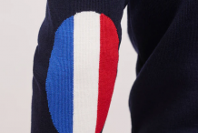 MONDIOVISION Pull coudiére drapeau Français |Saint James
