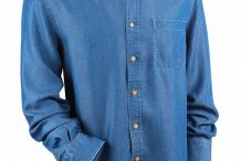 FREDERIC III ML Chemise manches longues en sergé coupe confort |Saint James