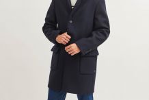 Manteau long-homme- Drap de laine- ST GASPARD II - Saint James | Le Matelot